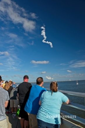 SpaceX FH Test Launch crowd_020618_0038