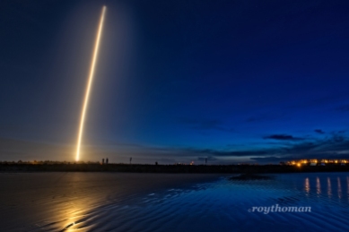 Jetty Park sunrise SpcX launch 06-29-18 001